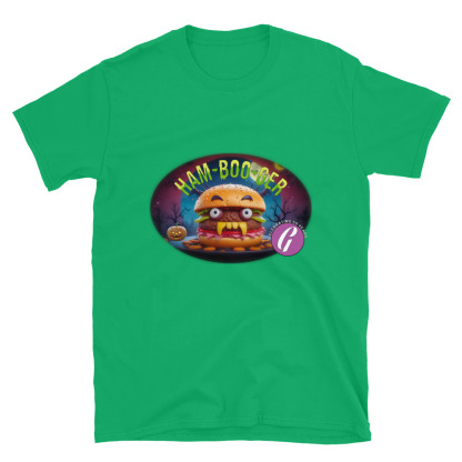 Ham-BOO-Ger - Soft T-Shirt - Image 4