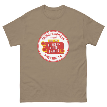 George's Red Sign - Classic T-Shirt - Image 9