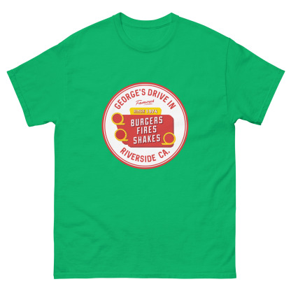 George's Red Sign - Classic T-Shirt - Image 10