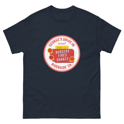 George's Red Sign - Classic T-Shirt - Image 2