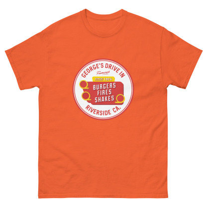George's Red Sign - Classic T-Shirt - Image 8