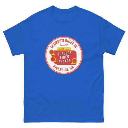 George's Red Sign - Classic T-Shirt - Image 4