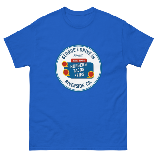 George's Blue Sign - Classic T-Shirt