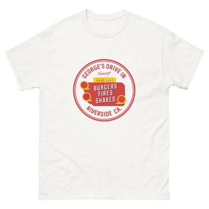 George's Red Sign - Classic T-Shirt - Image 14