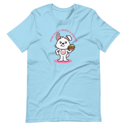 Burger Bunny - Soft T-Shirt - Image 3